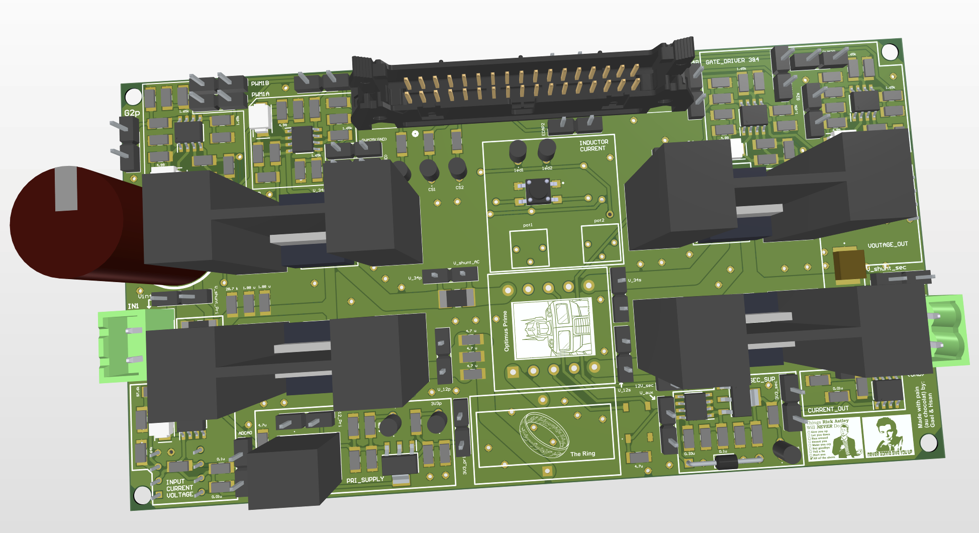 PCB layout
